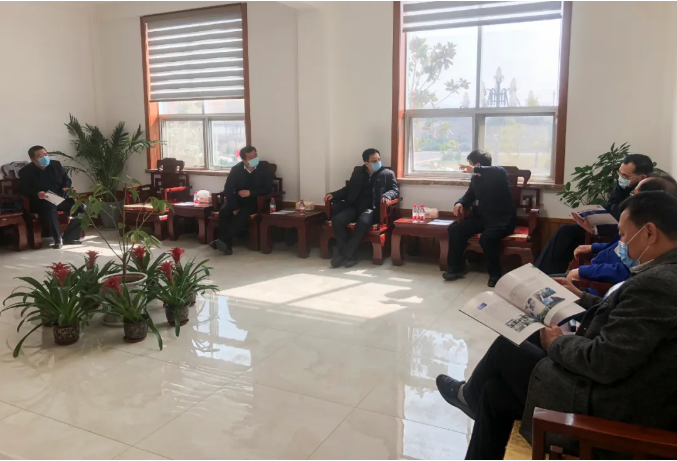 淄博市人社局領導一行到我公司調研考察項目建設及人才管理情況