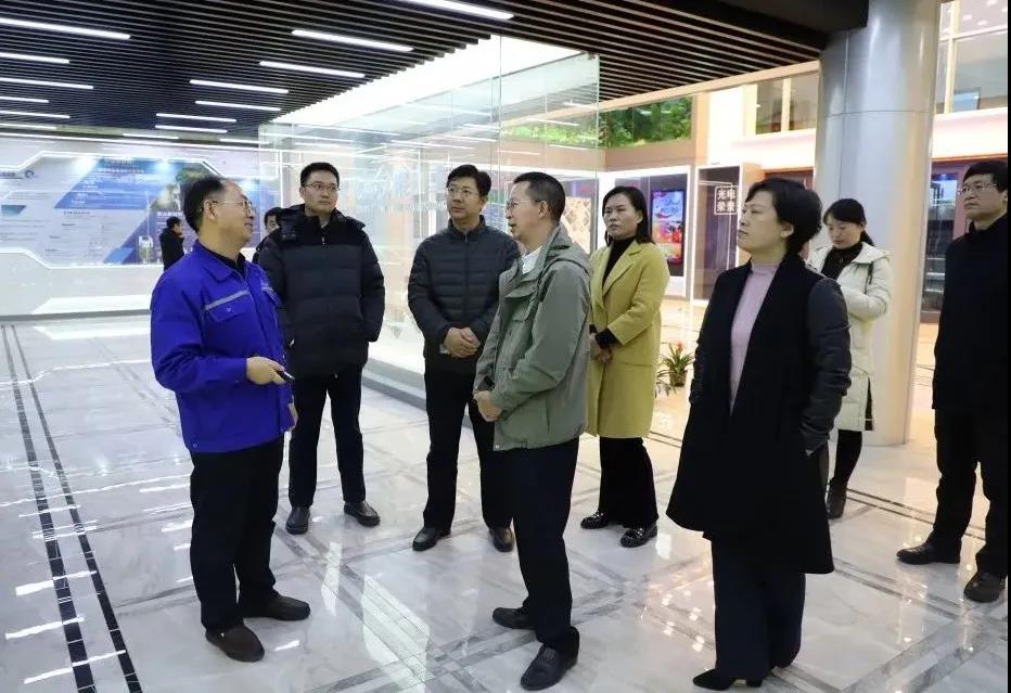 深圳市新材料行業(yè)協(xié)會(huì)會(huì)長(zhǎng)陳壽到我公司考察