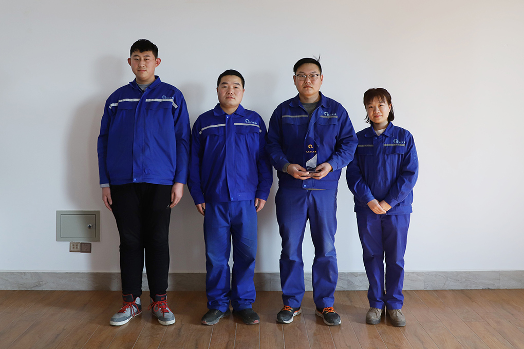 2020先進模范班組代表 9#材料項目部—磺酰氟項目組