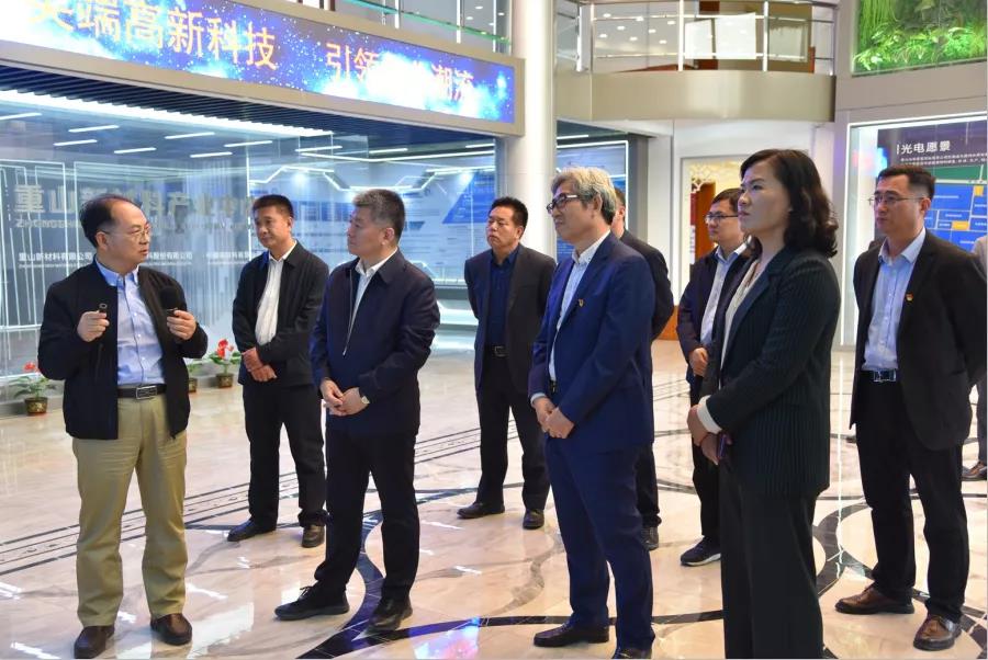 市領(lǐng)導(dǎo)賈剛到重山集團(tuán)視察調(diào)研