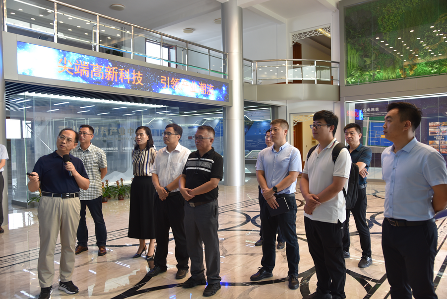 北京晟岱克科技到重山集團考察交流