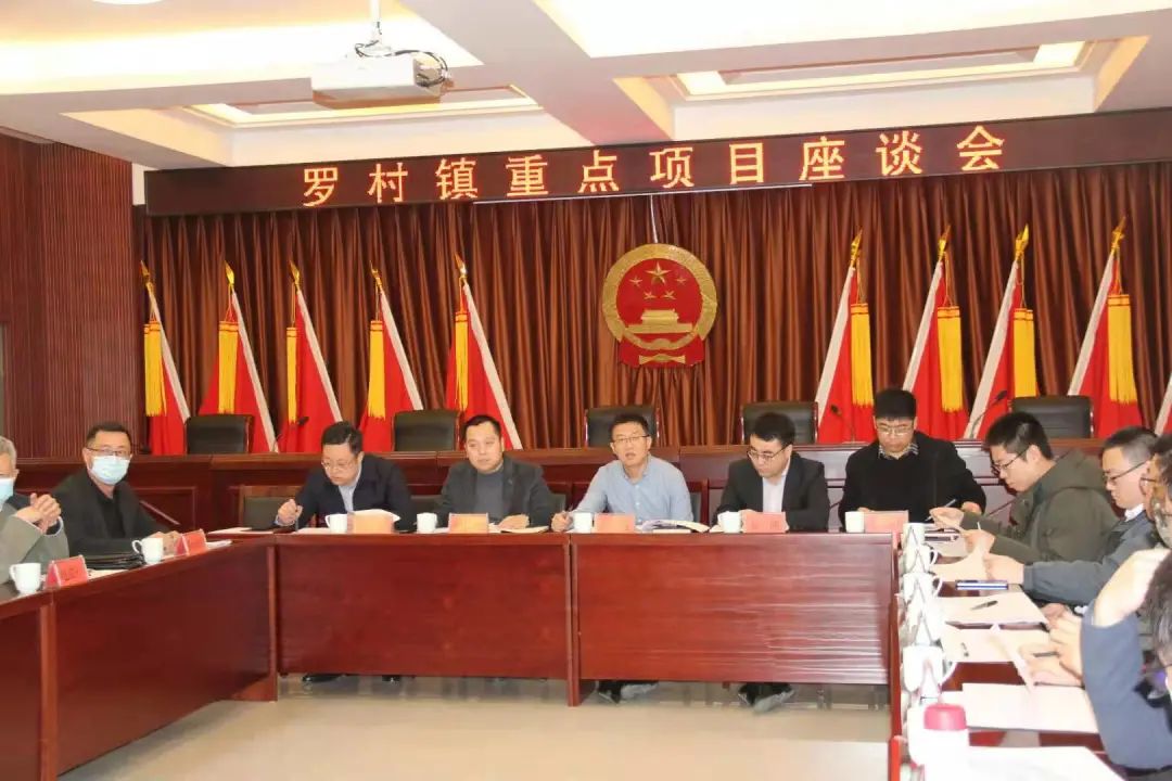 重山集團(tuán)董事長參加羅村鎮(zhèn)重點(diǎn)項(xiàng)目座談會