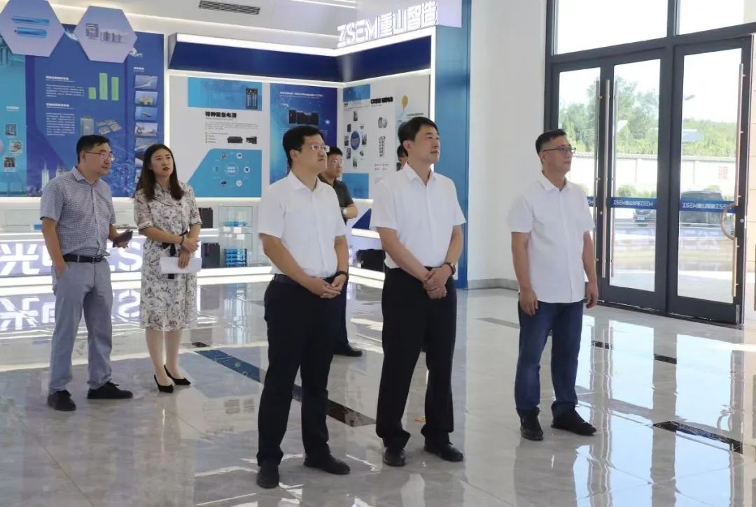 淄博市科技局局長熊欣到我公司調(diào)研考察