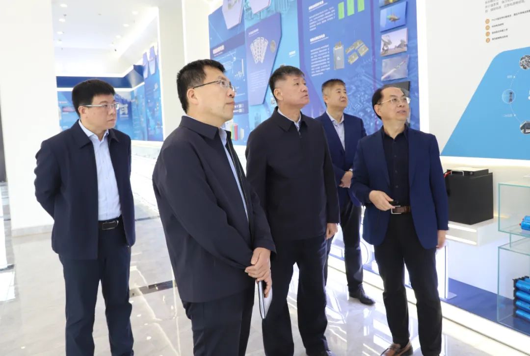 淄川區(qū)副區(qū)長(zhǎng)劉鵬飛到我公司調(diào)研