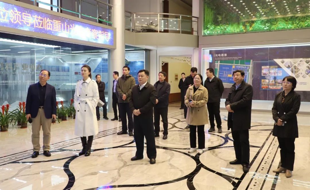 湖北省發(fā)改委領(lǐng)導(dǎo)到我公司考察調(diào)研