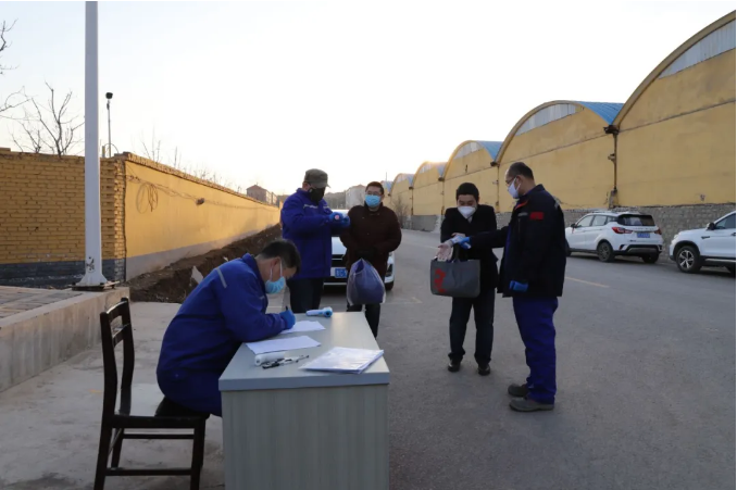 疫情防控，志愿者在行動